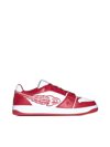 Enterprise Japan Rocket 3d Low-top Leather Sneakers In Red White