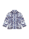 Dolce & Gabbana Majolica-print Cotton Shirt