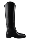 Jil Sander Boots Shoes In Black