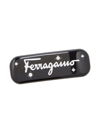 Ferragamo Crystal-embellished Logo Hair Clip In Schwarz