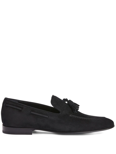 Giuseppe Zanotti Eloys Tassle-detail Loafer In Black