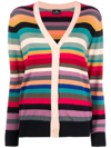 Ps By Paul Smith Ps Paul Smith Signature Stripe V In Schwarz