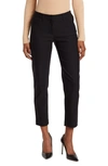 Nanette Lepore Women's Front-seam Ankle Pants In Very Black