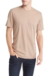 Travismathew The Crew Performance T-shirt In Portabella Oatmeal