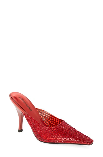 Jeffrey Campbell Romantique Pointed Toe Pump In Red Combo