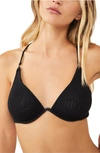 Free People In The Mood Underwire Bra In Black