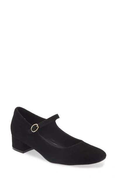 Jeffrey Campbell Top Tier Pump In Black Suede