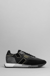 GHOUD RUSH SNEAKERS IN BLACK SUEDE AND FABRIC