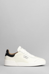 GHOUD LOB 01 SNEAKERS IN WHITE LEATHER