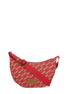 Kenzo Sport Monogram Shoulder Bag In Red