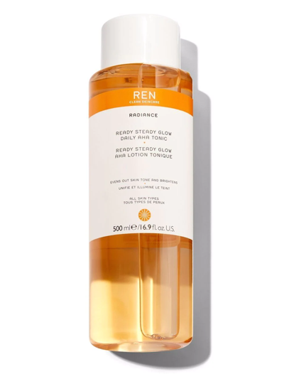 Ren Clean Skincare Supersize Ready Steady Glow Daily Aha Tonic 500ml