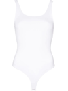 Good American Micro Rib Tank Top In White
