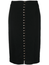 BLUMARINE FITTED KNIT SKIRT