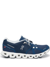 On Running Women's Cloud 5 Running Shoes In Denim/white In Blue