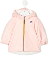 K-way Baby Pink 3.0 Claudine Orsetto Jacket