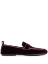 JIMMY CHOO BUXTON SUEDE LOAFERS