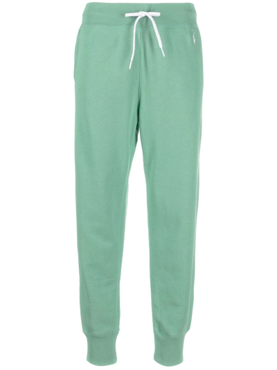 Polo Ralph Lauren Polo Pony Tapered Track Trousers In Green