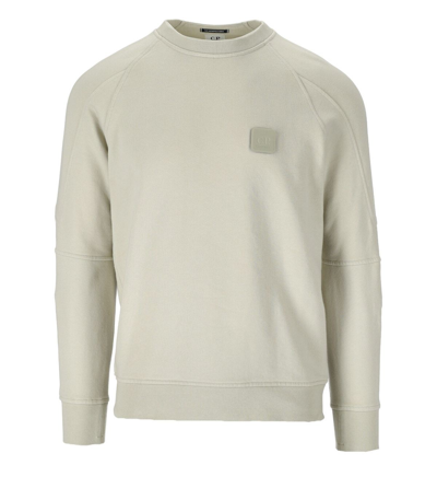 C.p. Company Cp Company X Clarks  The Metropolis Series Diagonal Raised Beige Sweatshirt