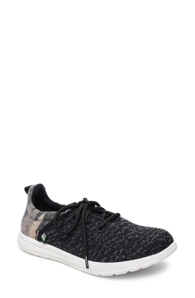 Minnetonka Eco Anew Sneaker In Black Multi