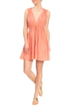 Everyday Ritual Dawn Sparkle Fit & Flare Nightgown In Coral Shimmer