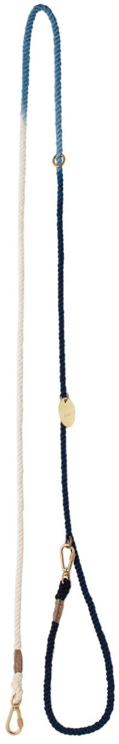 Found My Animal Blue Rope Leash In Indigo Ombre