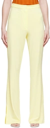 Remain Birger Christensen Yellow Jessie Trousers In 11-0618 Wax Yellow