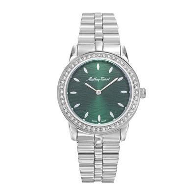 Mathey-tissot Artemis Quartz Green Dial Ladies Watch D10860aqv