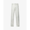 Objects Iv Life Obj._001_303_01_0422 Relaxed-fit Wide-leg Jeans In Patina Green