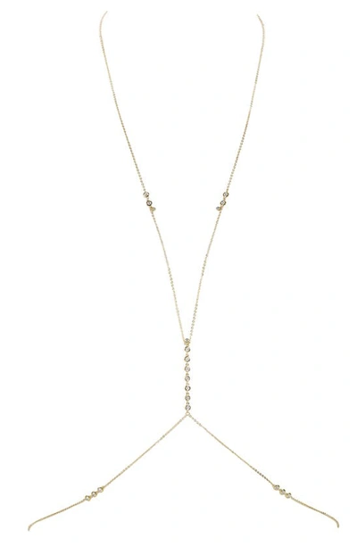 Lili Claspe Anais Body Chain In Gold