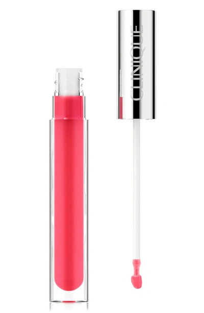 Clinique Pop Plush Creamy Lip Gloss In 08 Strawberry Pop