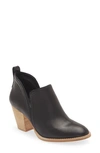Jeffrey Campbell Rosalee Bootie In Black Washed Natural