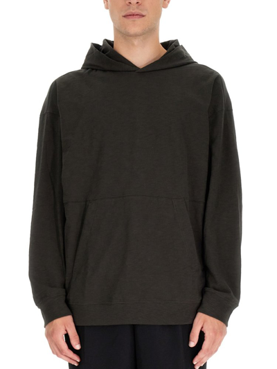 Theory Oversized Cotton Hoodie In Nocolor