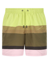 DRIES VAN NOTEN DRIES VAN NOTEN COLOR BLOCK DRAWSTRING SWIM SHORTS