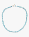 Shop Jia Jia Oracle Aquamarine Crystal Necklace | Gemstones/yellow Gold