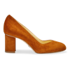 Sarah Flint Perfect Round Toe Pump 70 In Brown