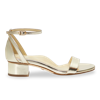 Sarah Flint Perfect Block Sandal 30 In Gold
