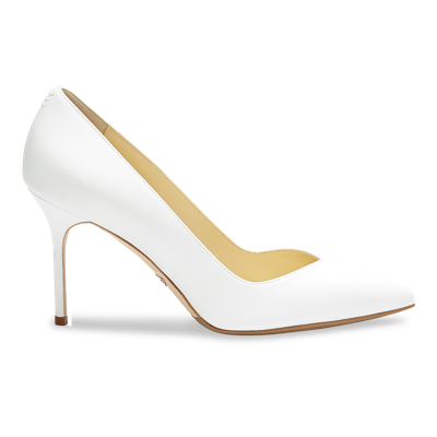 Sarah Flint Perfect Pump 85 In White