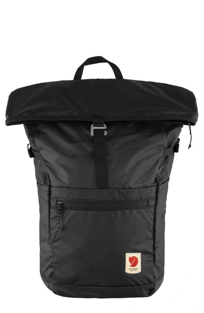 Fjall Raven High Coast 24-liter Waterproof Foldsack In Black