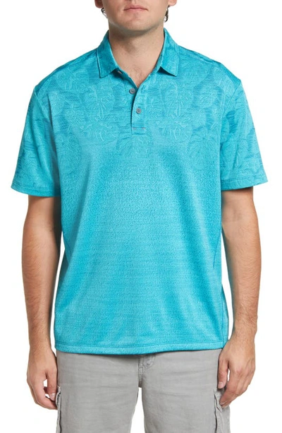 Tommy Bahama Palm Coast Tropic Fade Polo In Blue