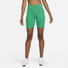 Nike Women's One Mid-rise 7" Biker Shorts In Green