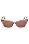 MAX MARA 58MM CAT EYE SUNGLASSES