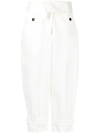 3.1 Phillip Lim Wide-leg Cropped Trousers In Yellow