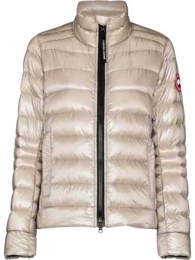 Canada Goose Cypress Quilted Jacket In Silber