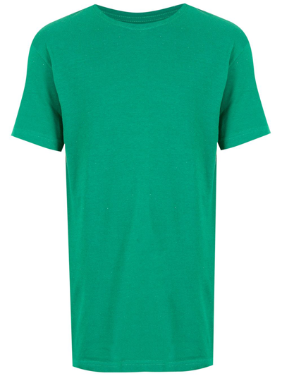 Osklen Crewneck Cotton T-shirt In Green