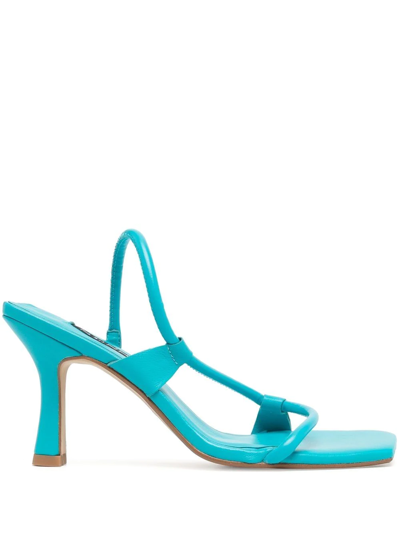 Senso Uxley Leather Sandals In Blau