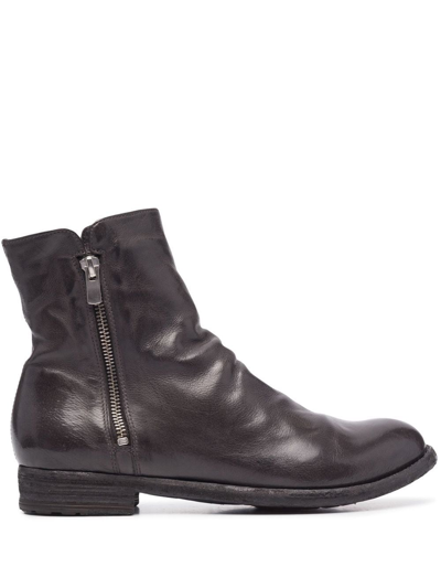 Officine Creative Lexikon Ankle Boots In Brown