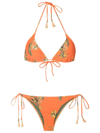 LYGIA & NANNY MAYA FLORAL-PRINT BIKINI TOP