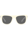 Persol Square-frame Sunglasses In Nude