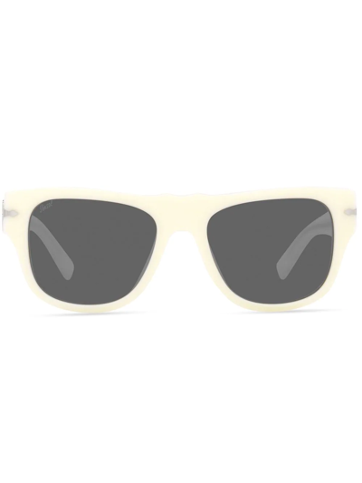 Persol Square-frame Sunglasses In Nude