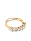 YOKO LONDON 18KT YELLOW GOLD ECLIPSE AKOYA PEARL AND DIAMOND RING